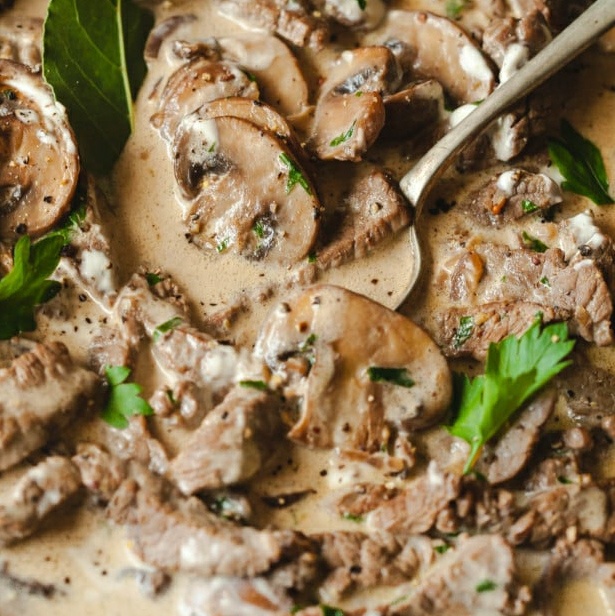 Fuel Weekly healthy beef stroganoff for delivery in Korea