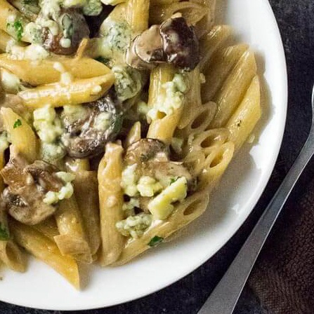 FUEL Weekly Meal Delivery Service Blue Cheese Pasta with Steak Bites