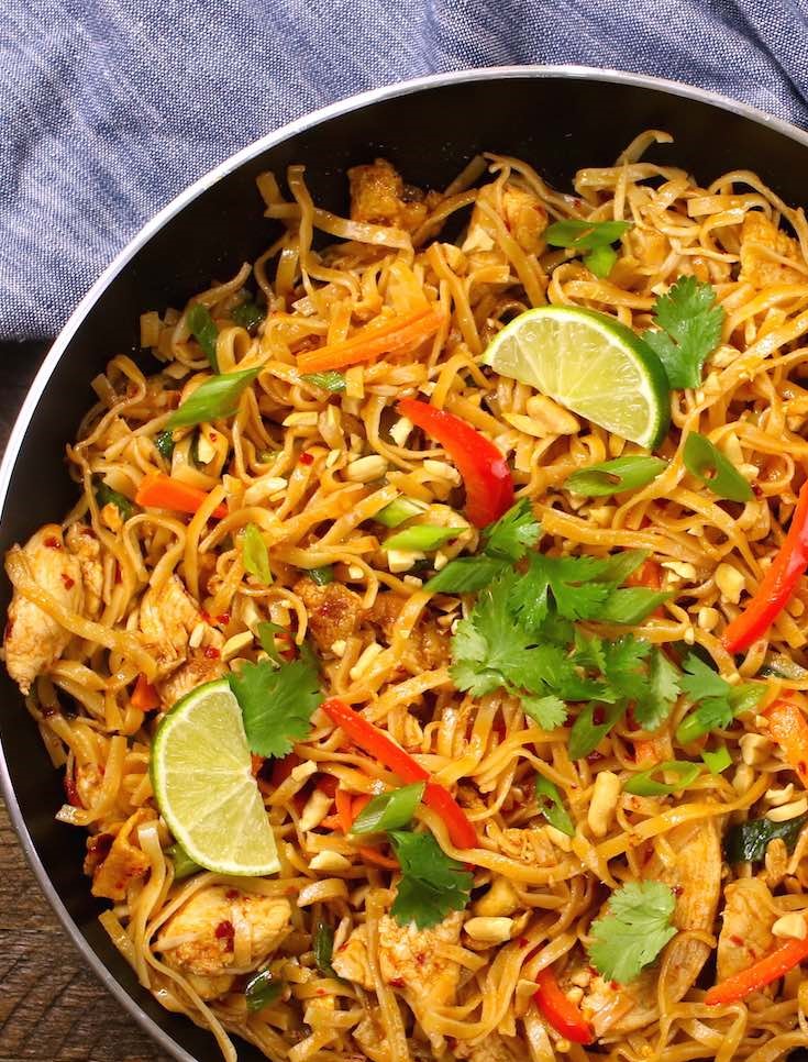 Fuel Weekly healthy pad thai for delivery in Korea