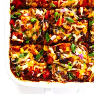 Enchilada Casserole FUEL Weekly food delivery Enchilada Casserole