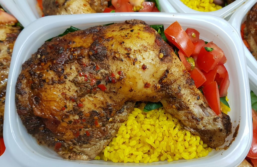 FUEL Weekly food delivery in Korea Moroccan Chicken