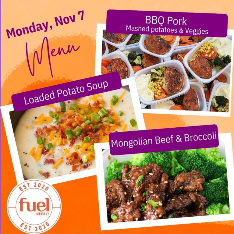 Fuel Weekly healthy meal delivery in Korea menu 2 Nov 7