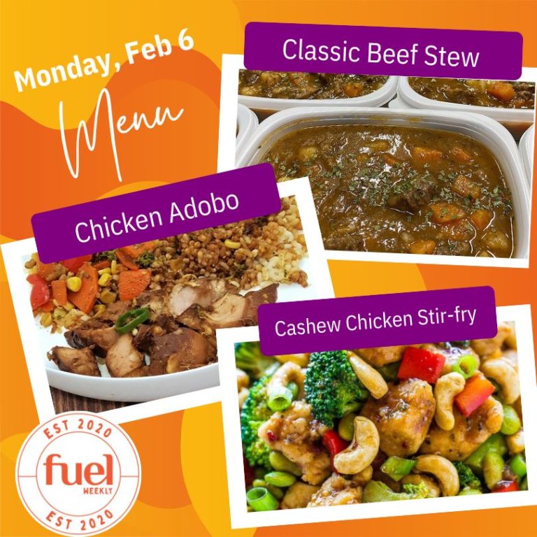 Healthy Meal delivery menu Feb 6 FUEL Weekly 3