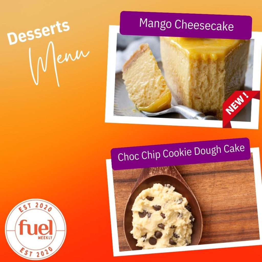 Food Delivery Service for foreigners in Korea Mar 20 FUEL Weekly desserts