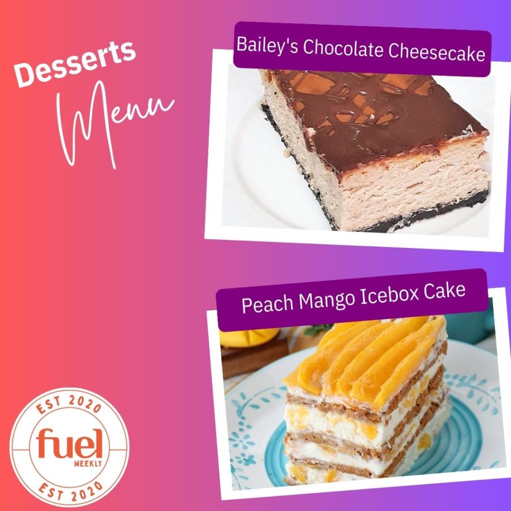 Home Style Food Delivery Service for expats in Korea April 17 FUEL Weekly desserts