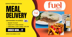 Expat foreign food Korea meal delivery service menu Fuel Weekly April 10