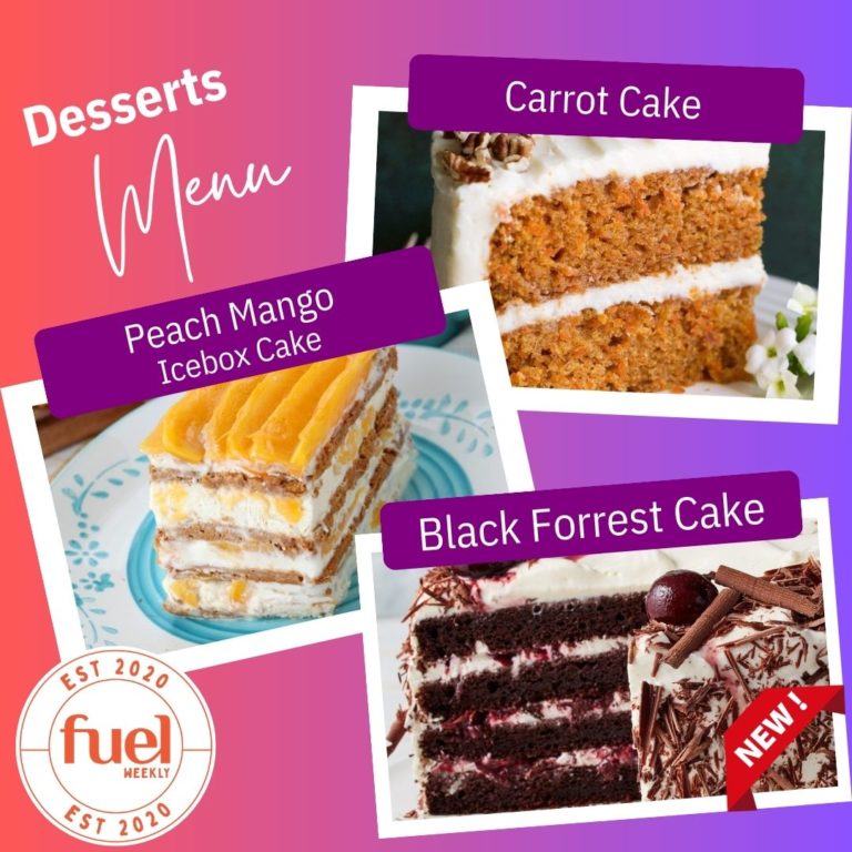 Home Style Food Delivery Service for expats in Korea May 7 FUEL Weekly desserts
