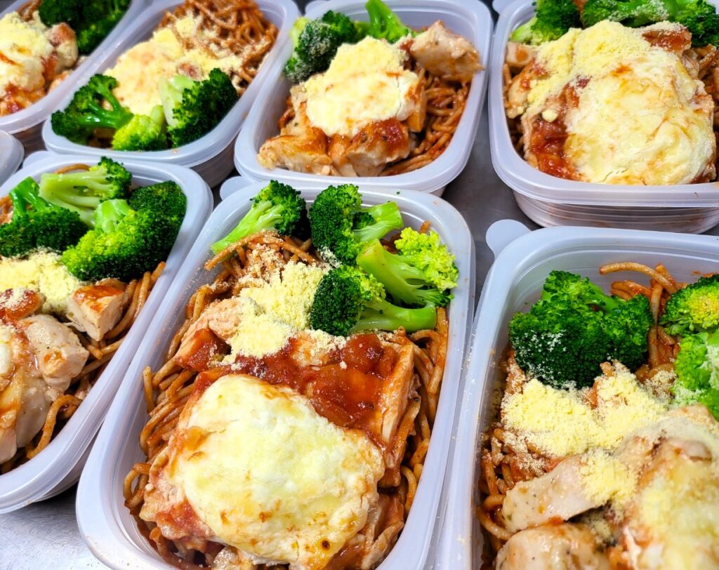 FUEL Weekly meal delivery in Korea Healthy Baked Chicken Parmesan