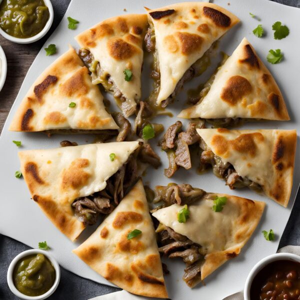 Fuel Weekly Meal Delivery in Korea Philly cheesesteak Quesadilla