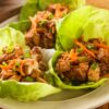 Sweet Thai Chili Pork Lettuce Wraps
