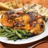 BBQ Chicken with mashed sweet potatoes FUEL Weekly meal delivery in Korea