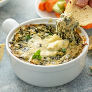 Carb Smart Chicken and Spinach Dip FUEL Weekly meal delivery in Korea